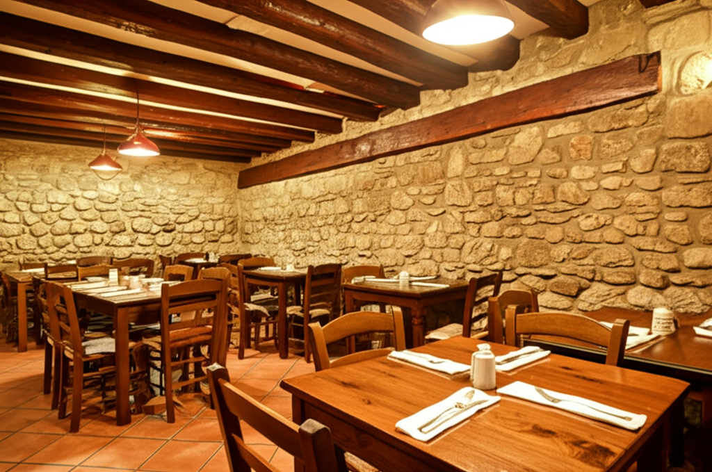 Interior de La Cuineta junto a la Catedral de Tarragona